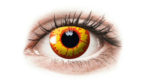 [LENTILLAS HALLOWEEN ORCO DIARIA] EYE CATCHER CRAZY LC - ORCO W09